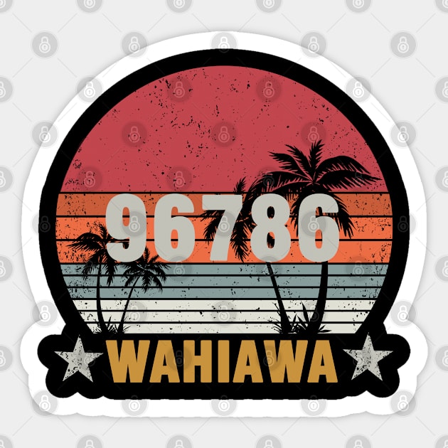 96786 WAHIAWA Sticker by Magic Arts